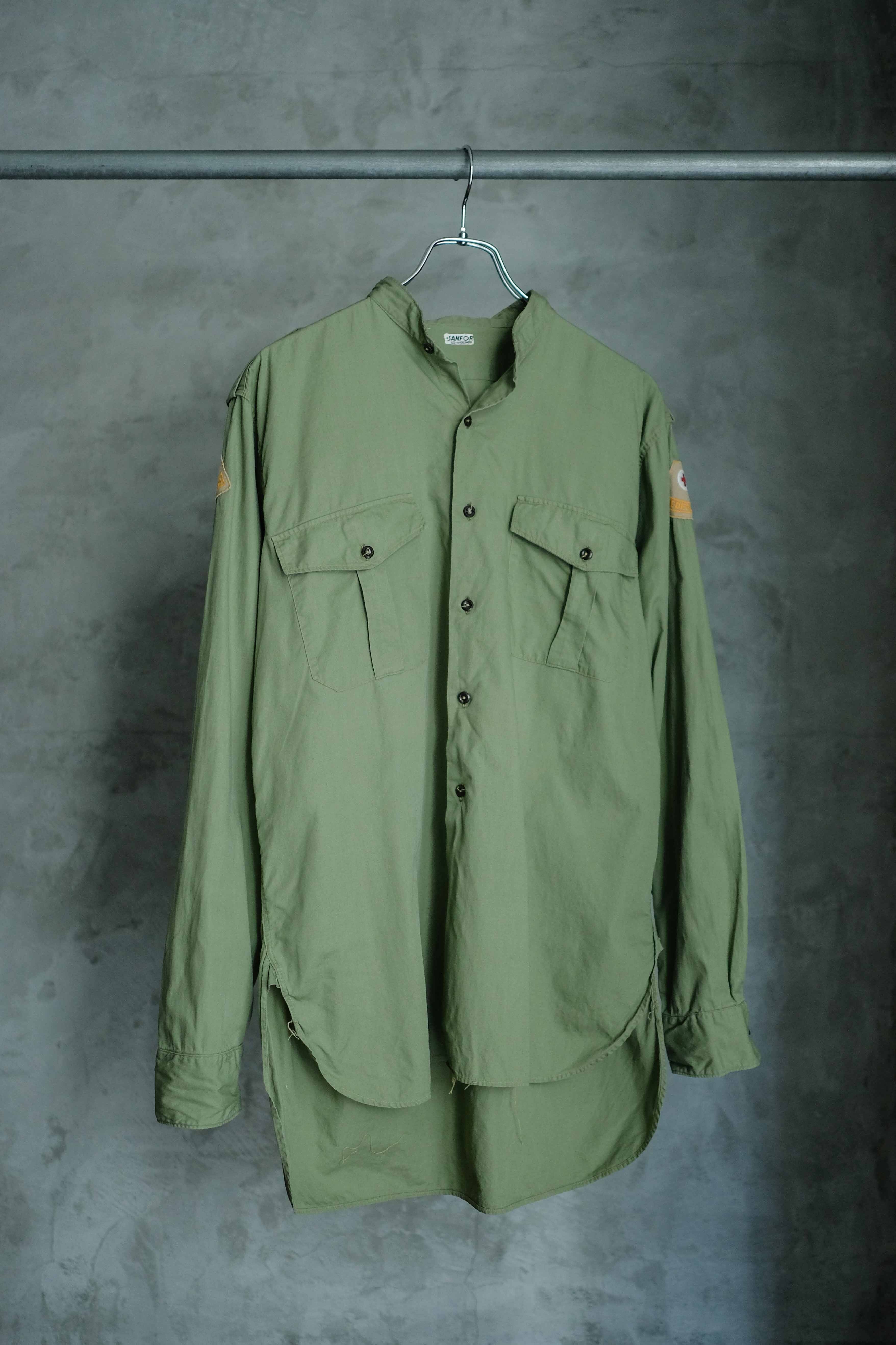 ベルギー軍 ホスピタルシャツ | militaria & encore