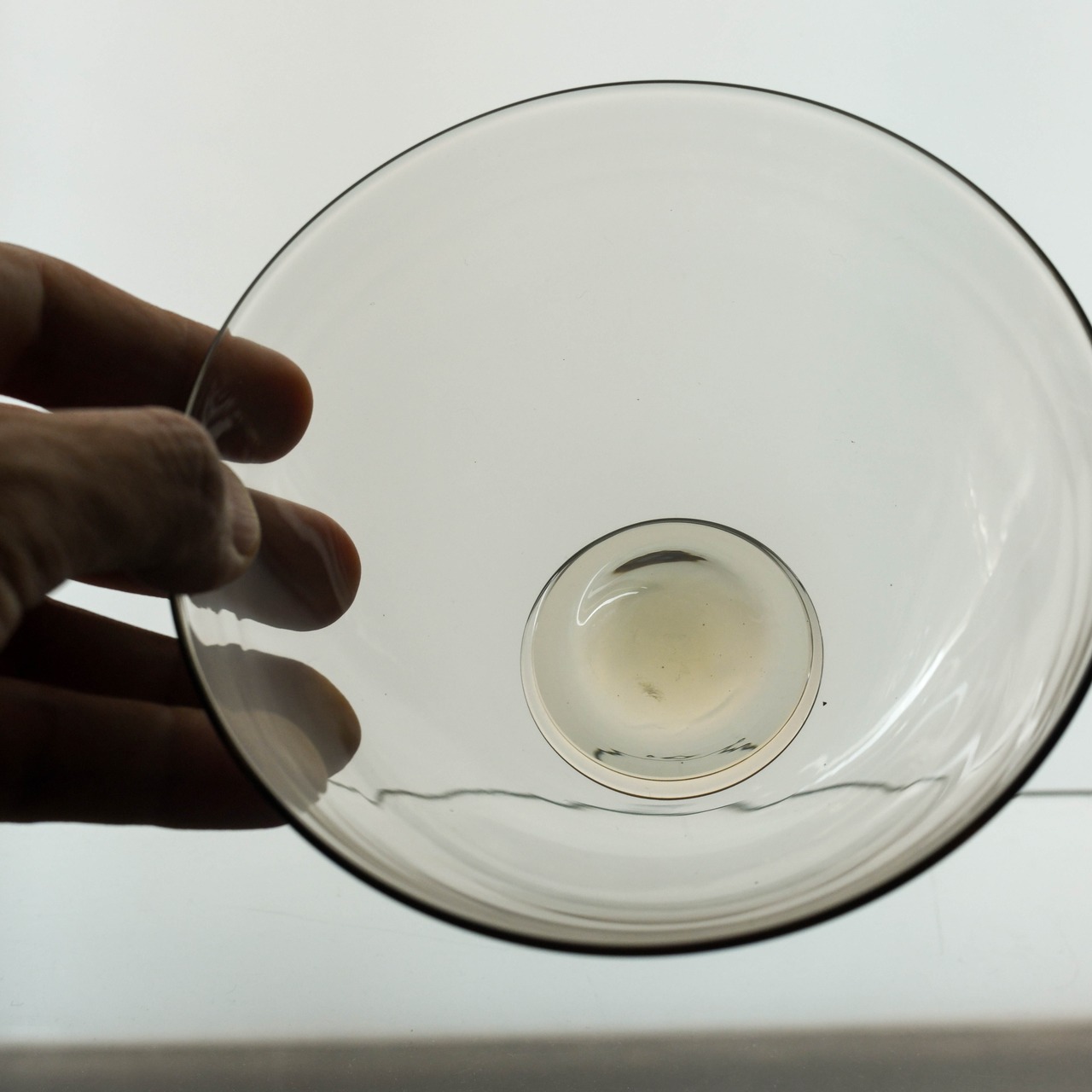 RITO GLASS 蓋付碗（アンバー）