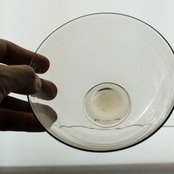 RITO GLASS 蓋付碗（アンバー）