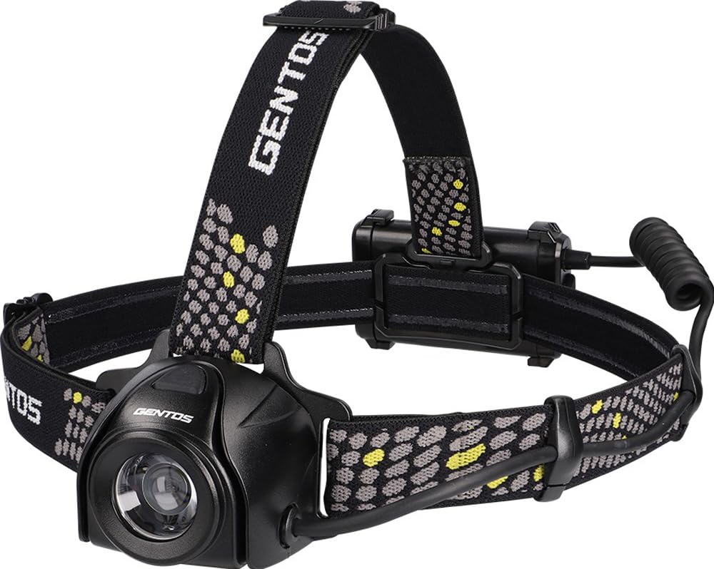 H8 H11/H9 ミニLEDヘッドライト電球 -10000LM 6500K- GENTOS(ジェントス) LED ヘッドライト USB充電式 【明るさ700ルーメン