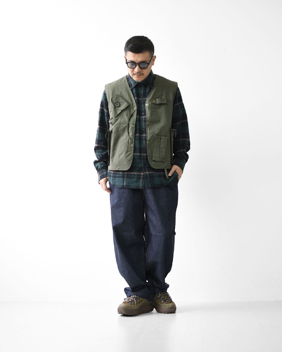 SOUTH2 WEST8 [サウスツーウエストエイト] Tenkara Vest - Waxed