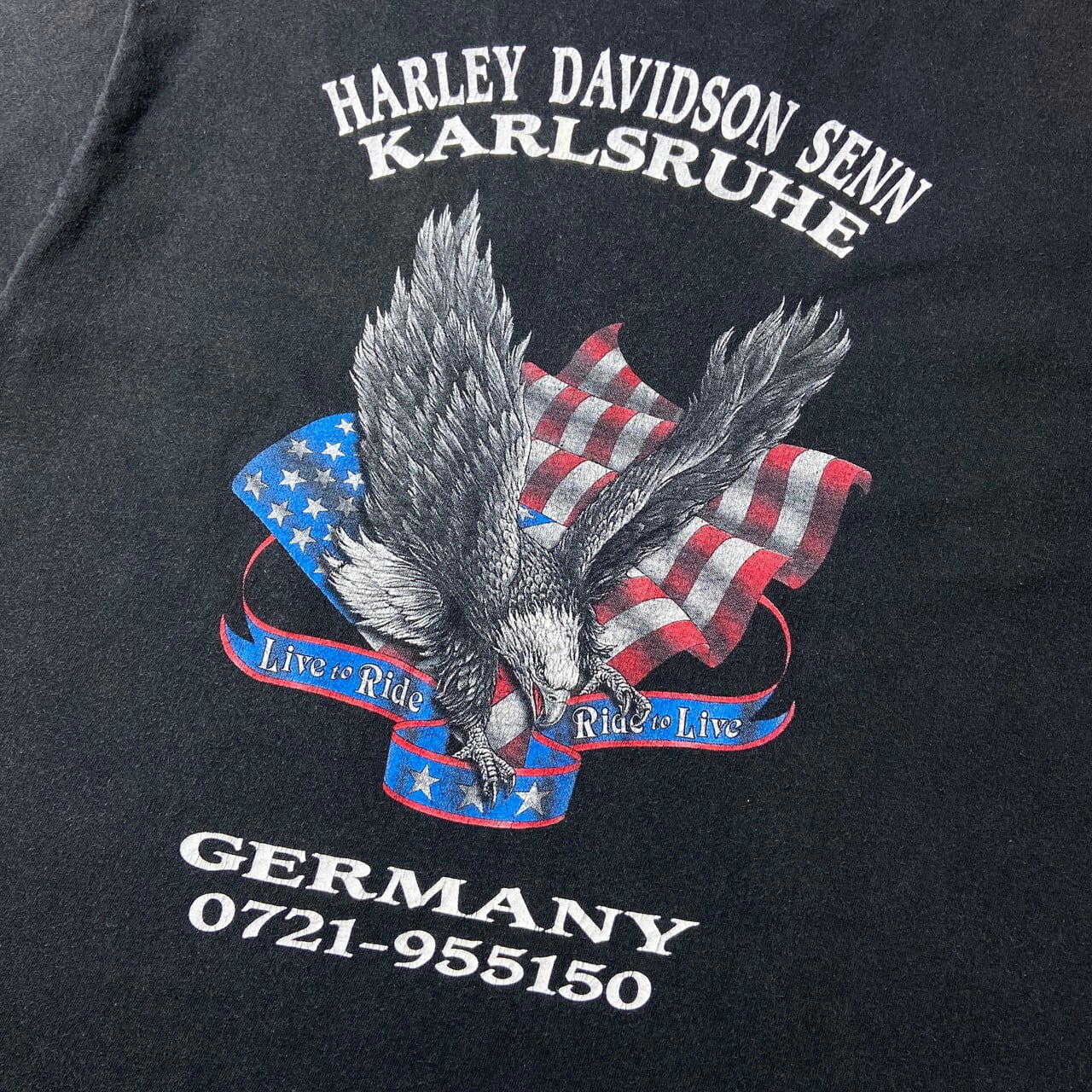 90年代 Harley-Davidson ハーレーダビッドソン オオカミ イーグル ロゴ 