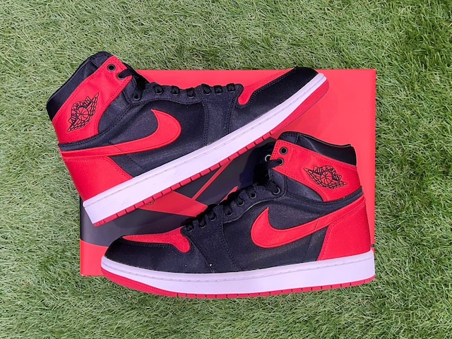 NIKE W AIR JORDAN 1 RETRO HIGH OG SATIN BRED FD4810-061 27.5cm 68241