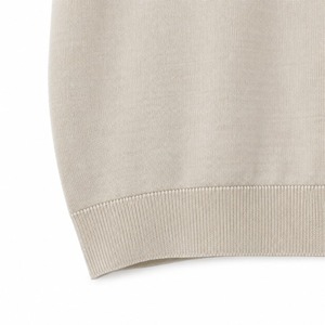 ★定価39,900円・新品未使用★ジョンスメドレー CISIS シーアイシス メリノ×シーアイランド ニットポロシャツ ラテ Sサイズ