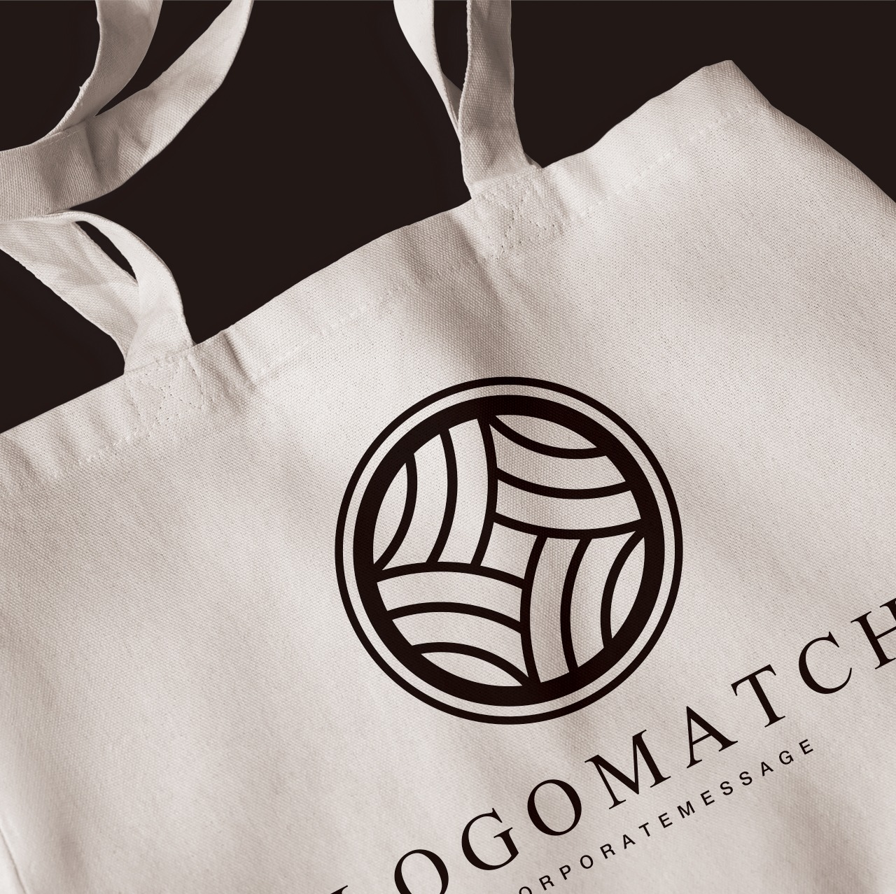 未来の形を織りなす園のロゴ