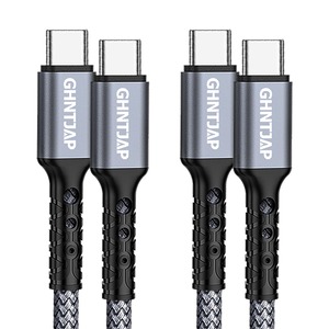 【新着特価】USB C to USB C ケーブル 2M 【2本セット】 タイプc ケーブル PD対応 60W急速充電 高速データ転送 Type C to Type C iPhone15/iPad/Galaxy/Pixel等対応