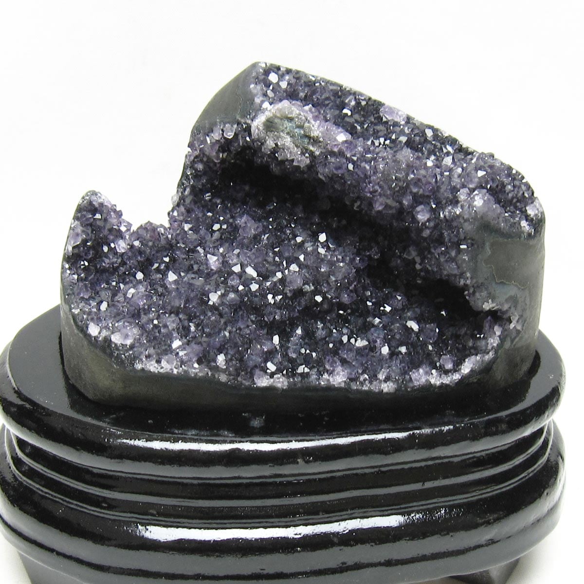 アメジスト 原石 ウルグアイ産 アメジスト クラスター amethyst 台座付属 一点物 182-8763