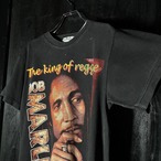 00s BOB MARLEY BLACK Tee　ボブマーリーTシャツ　レゲエ　黒