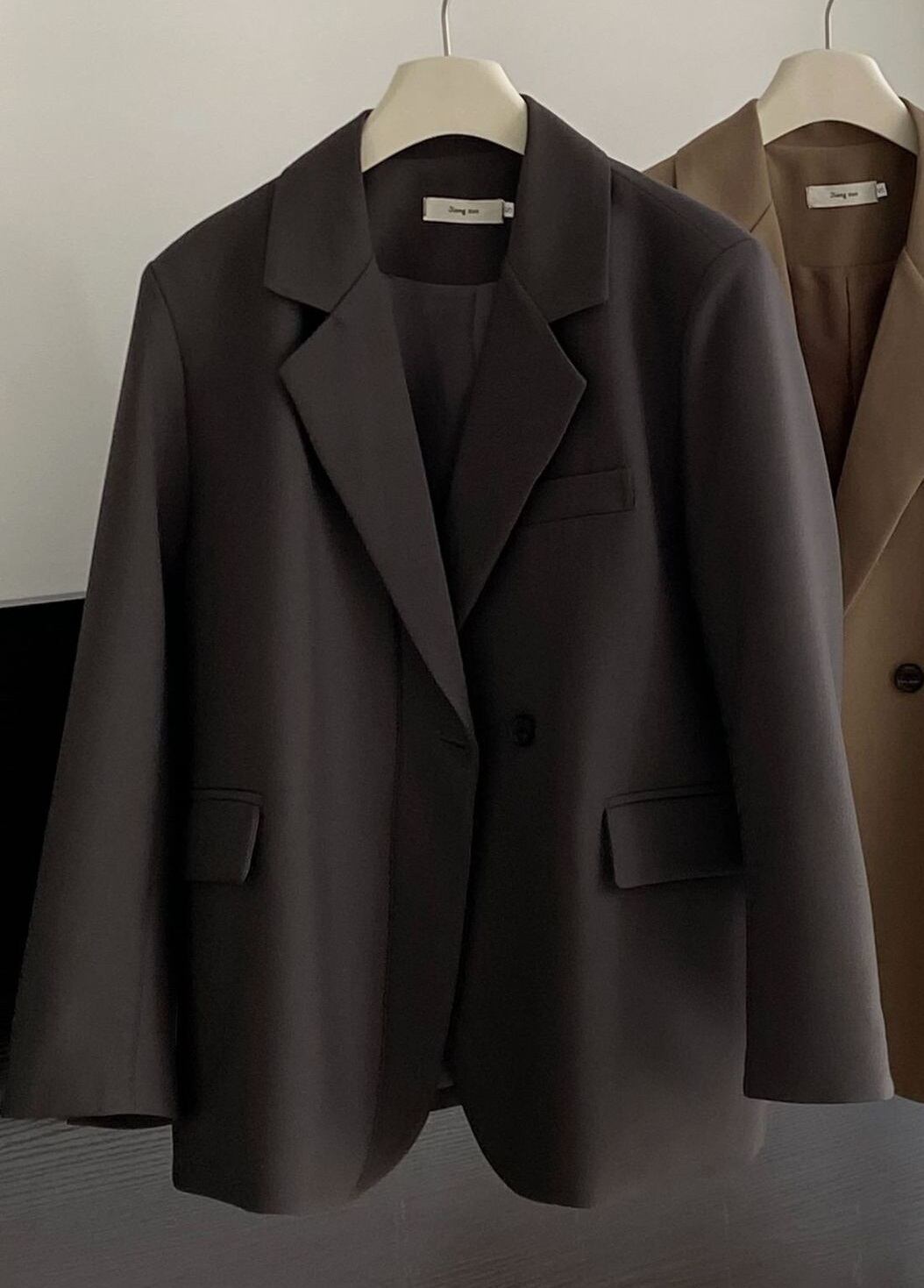 オーバーサイズ テーラードジャケット レディース ジャケット スーツ