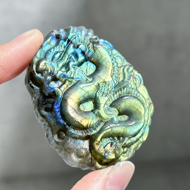 ラブラドライト 龍32◇ Labradorite◇天然石・鉱物・パワーストーン