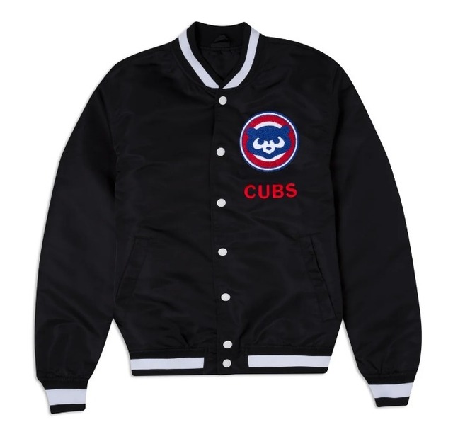 Logo Select Black Jacket　Chicago Cubs　シカゴ・カブス　ジャケット