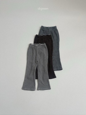 【予約】digreen Rose bootcut pants