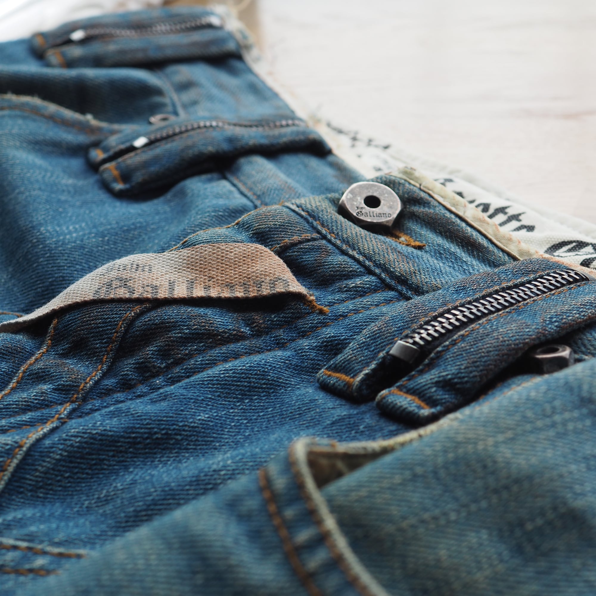 John Galliano 本人期　デニム John Galliano denim rare | BUBBLE