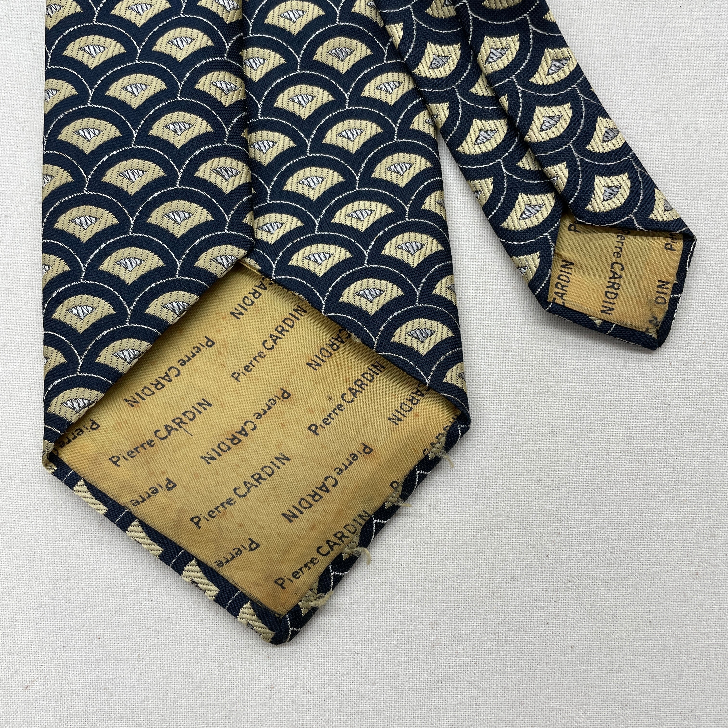 Pierre cardin】70s necktie ネクタイ ピエールカルダン 和柄 | no