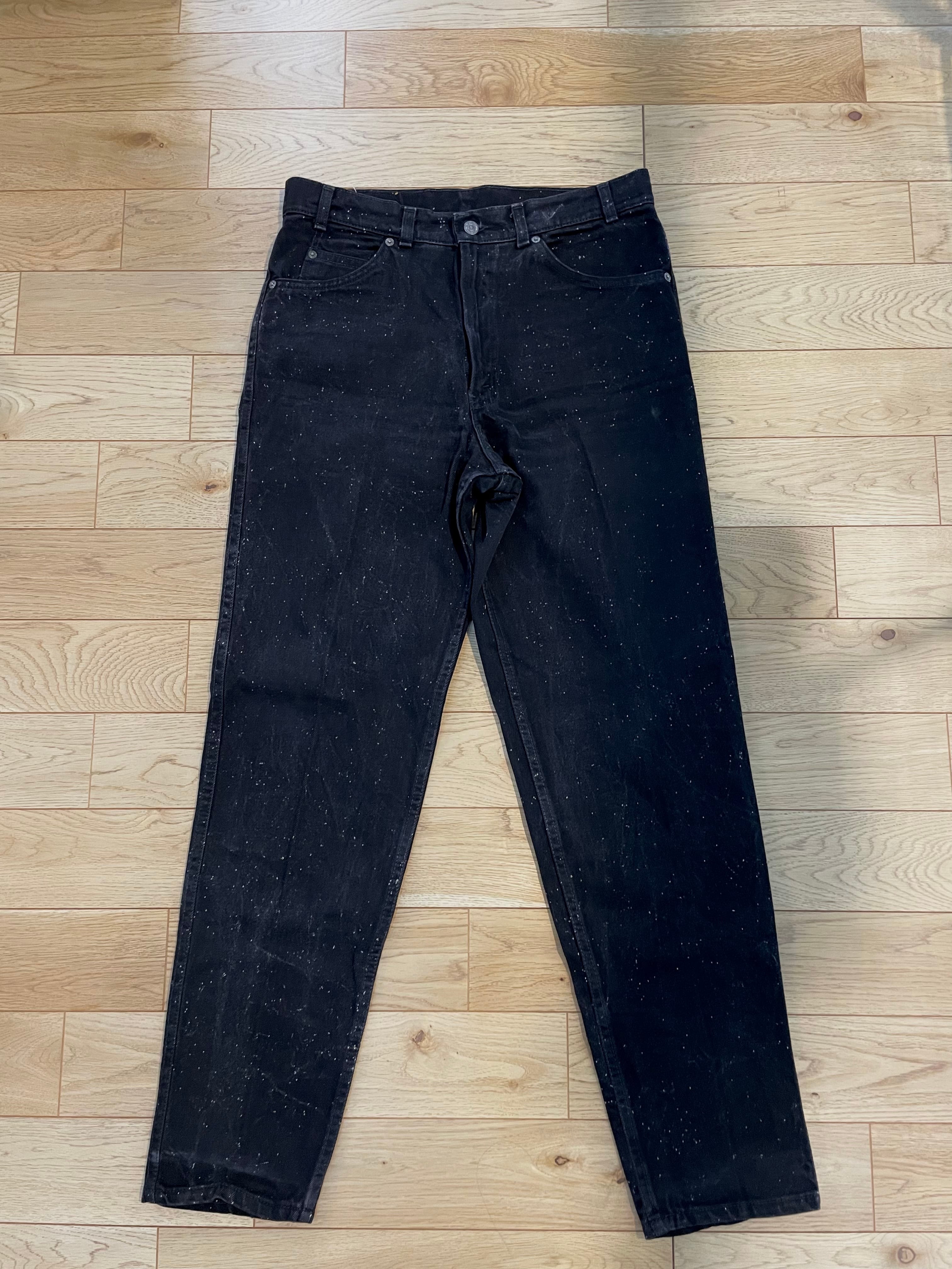 Levi's 550 ギャラクティックウォッシュ ブラックデニム W33 L32 Levi's 550 ギャラクティックウォッシュ ブラックデニム W33 L32