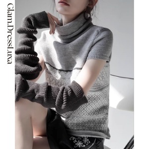 ノルディック Turtleneck Knit/3color_T31