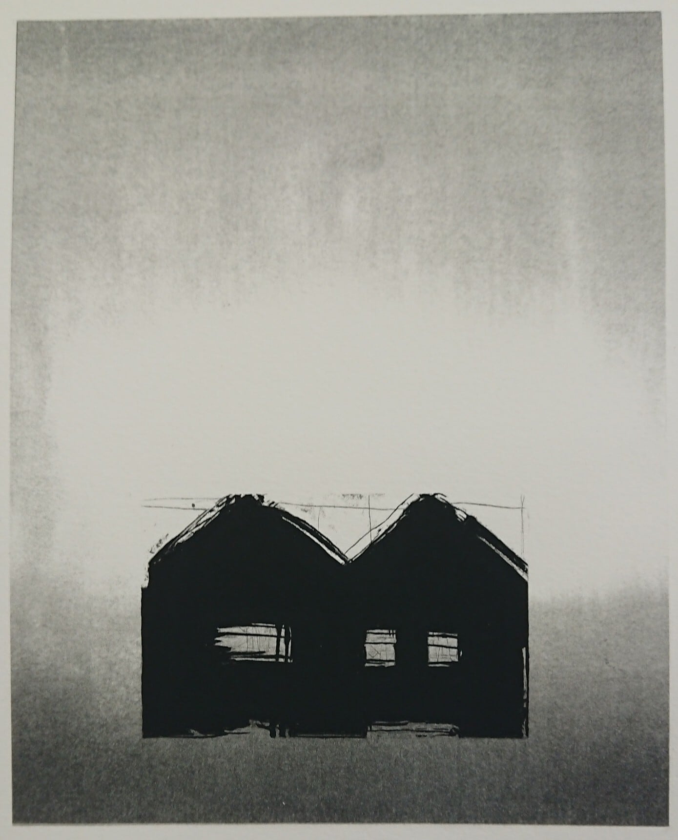 園城寺健治作品 / 銅版画「M House」 | VIVANT ART COLLECTION ONLINE SHOP