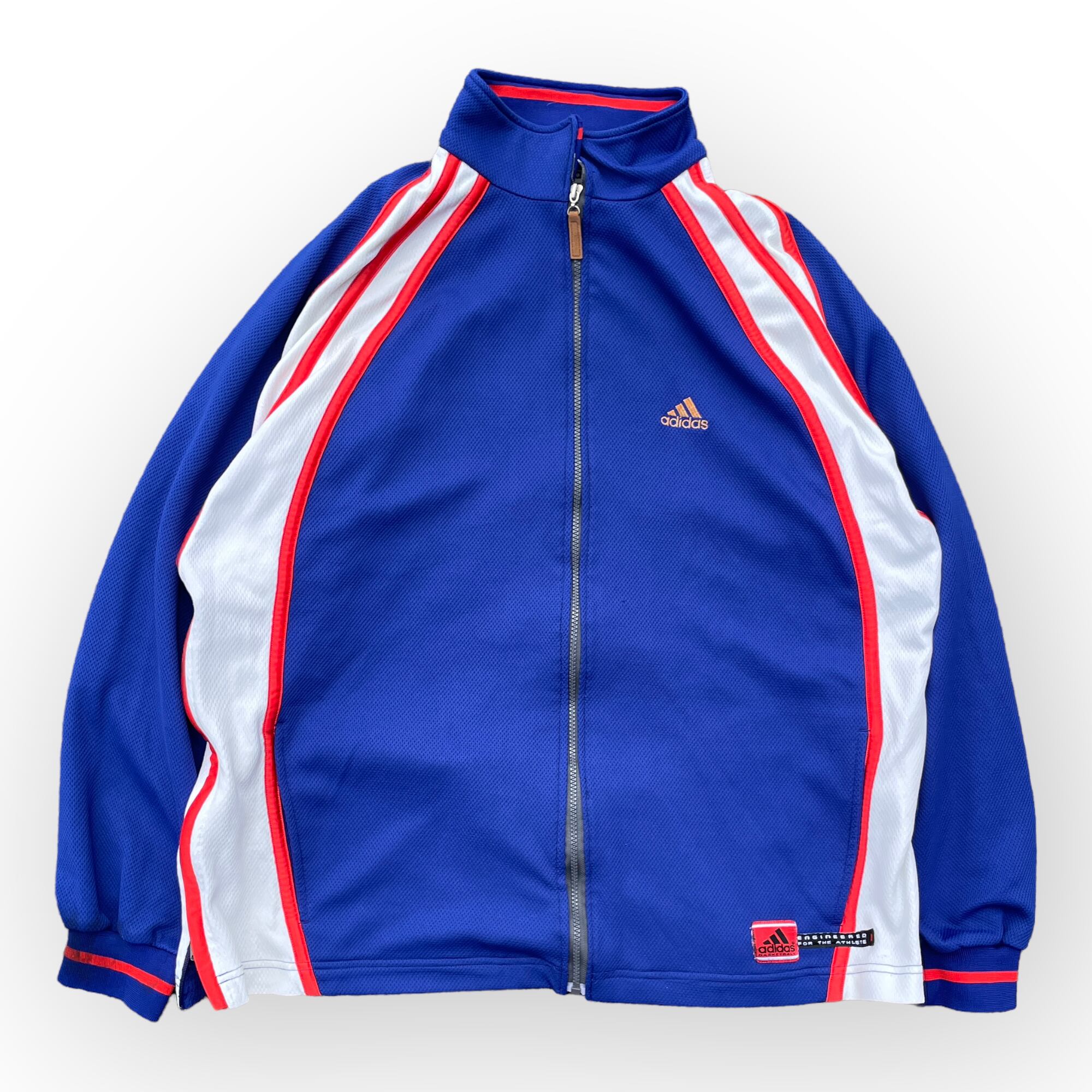 ドジャース ナイロン プルオーバー ジャケット アディダス XXL レア 煩い