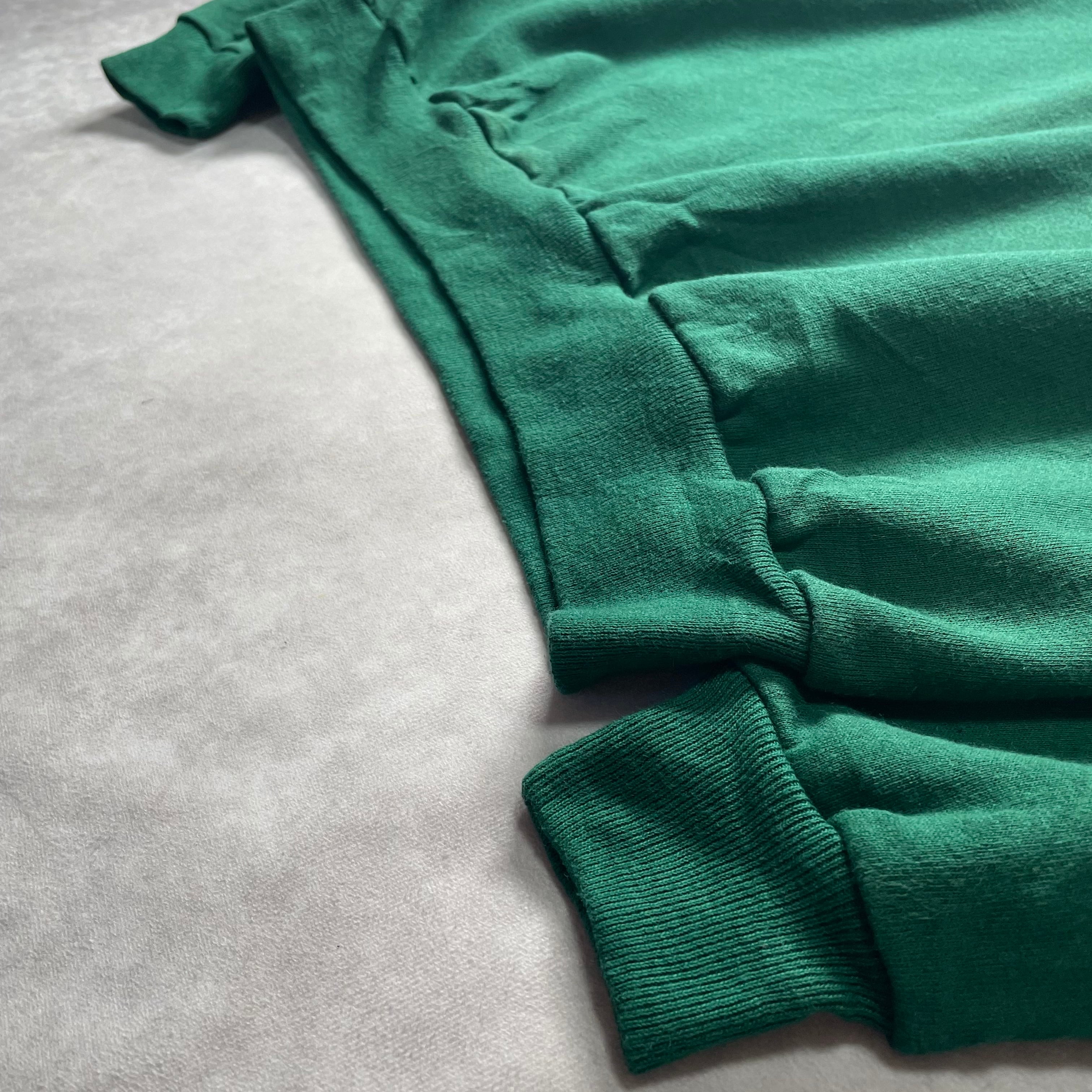 90s Hanes ヘインズ メキシコ製 無地 スウェット XL 緑 グリーン 90s Hanes ヘインズ メキシコ製 無地 スウェット XL 緑 グリーン