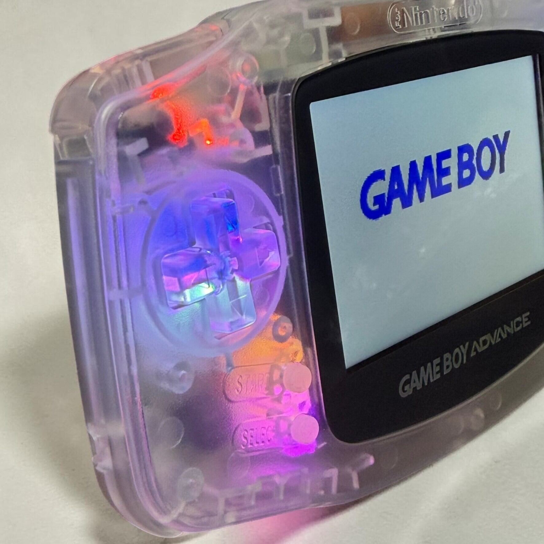 ゲームボーイアドバンス IPSカスタム LEDモデル | ヒミツノバ