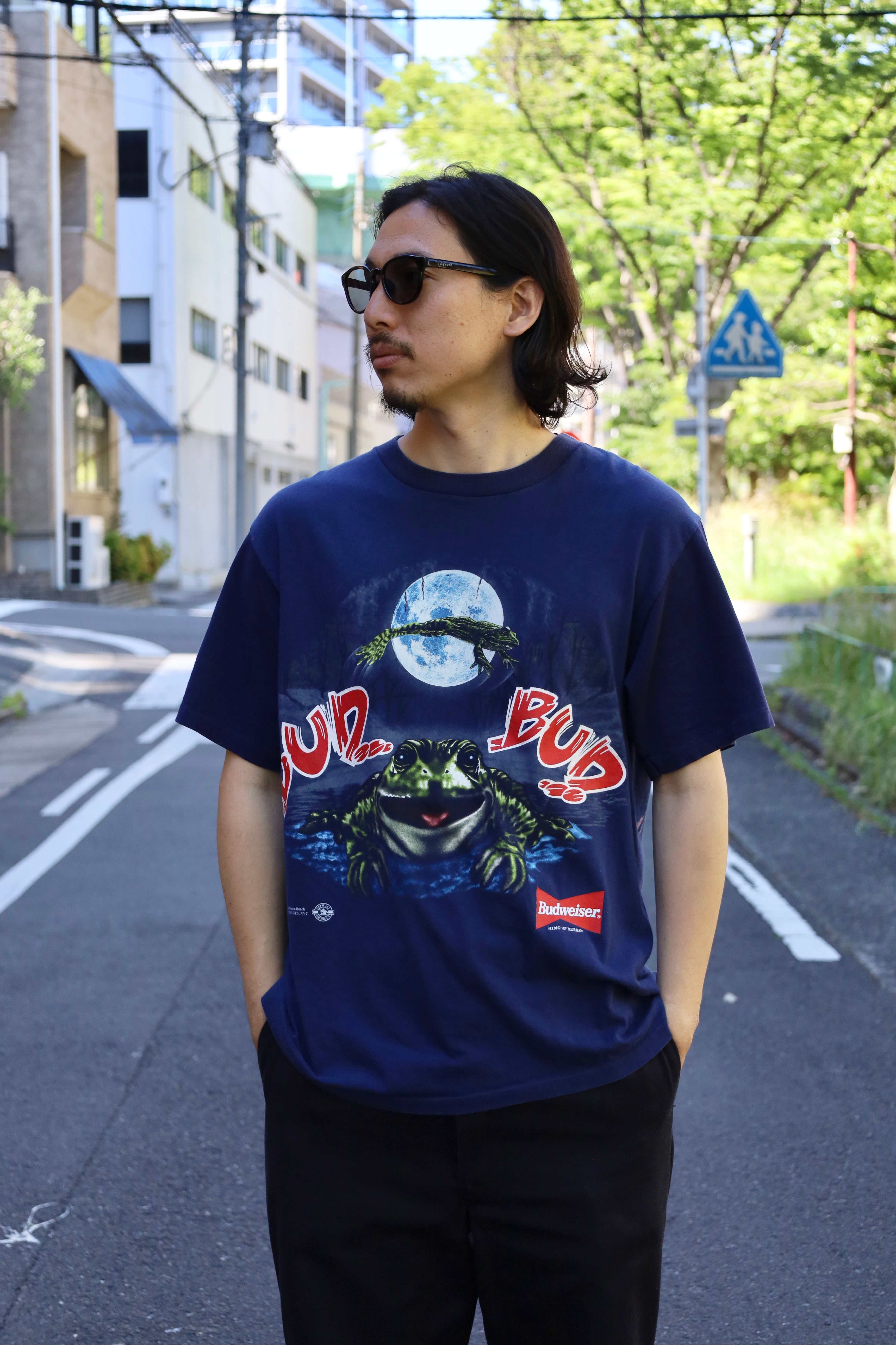 90's FRANCE製 Flammarion 4 Tee 