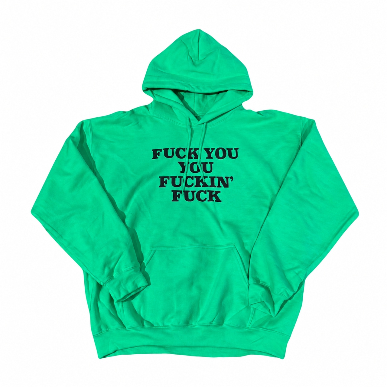RIVERSIDE BASE 「FUCKIN' FUCK」PULLOVER HOODIE IRISH GREEN