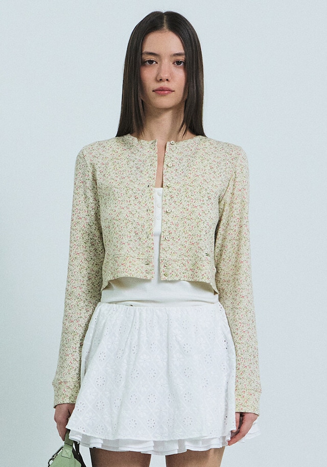[GROVE] PEONY CARDIGAN 正規品 韓国ブランド 韓国ファッション 韓国代行 日本 店舗  ブランド グローブ grvr 通販