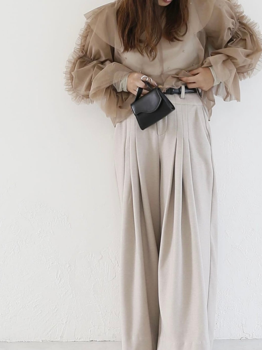 volume sleeve tulle top | Katrin TOKYO volume sleeve tulle top | Katrin TOKYO