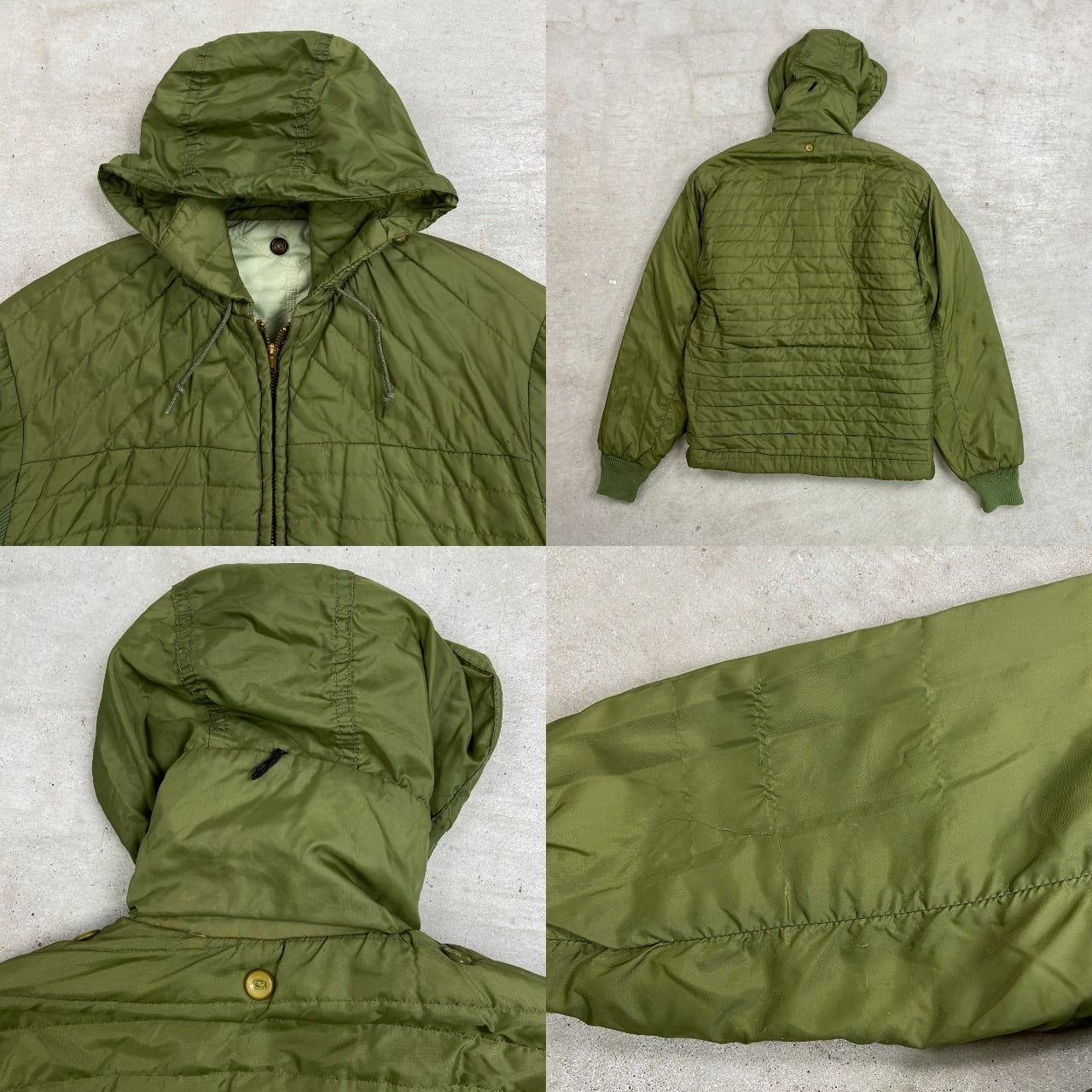 BUTWIN 60~70年代 リバーシブル キルティングジャケット 白タグ BUTWIN 