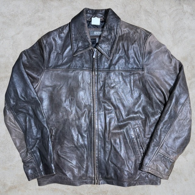 00's KENNETH COLE PEACTION Design Leather Jacket【下北沢店】