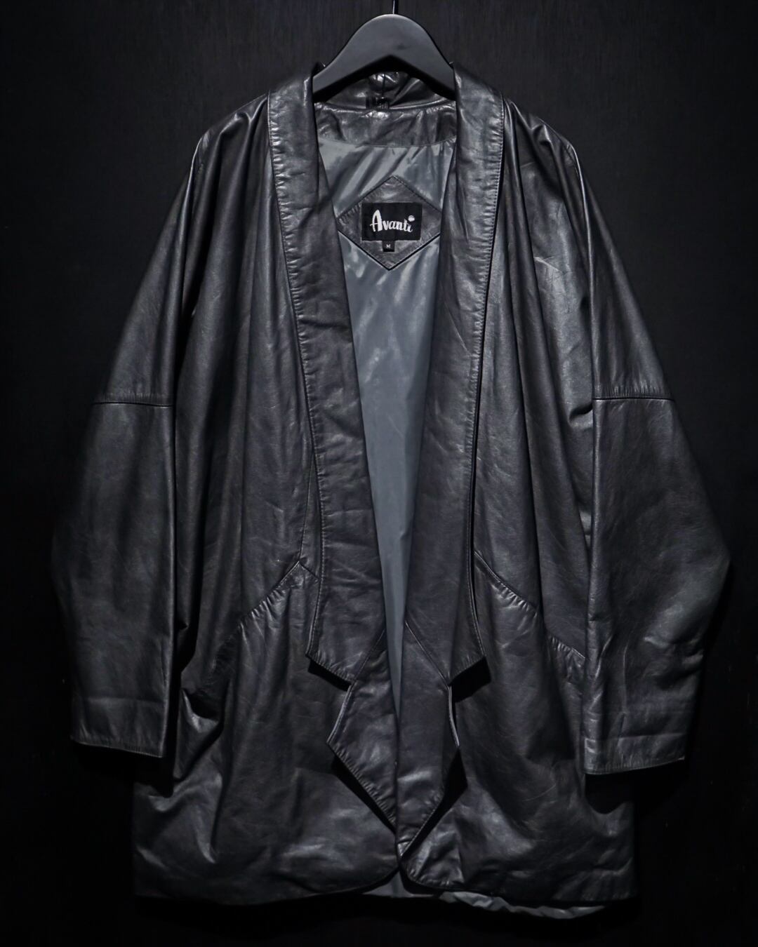 WEAPON VINTAGE】Special Silver Color Leather Vintage Loose 