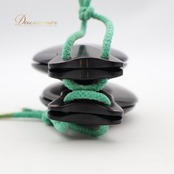 フラメンコ 小物 CASTANUELAS DEL SUR パリージョ カスタネット ブラック系 フィブラ ベテアダ ドブレ カーハ 楽器 ペア 両手 模様 ケース セット 黒 赤 茶 白 練習 ステージ イベント 艶 光沢 レッド系 ブラウン系 ホワイト系