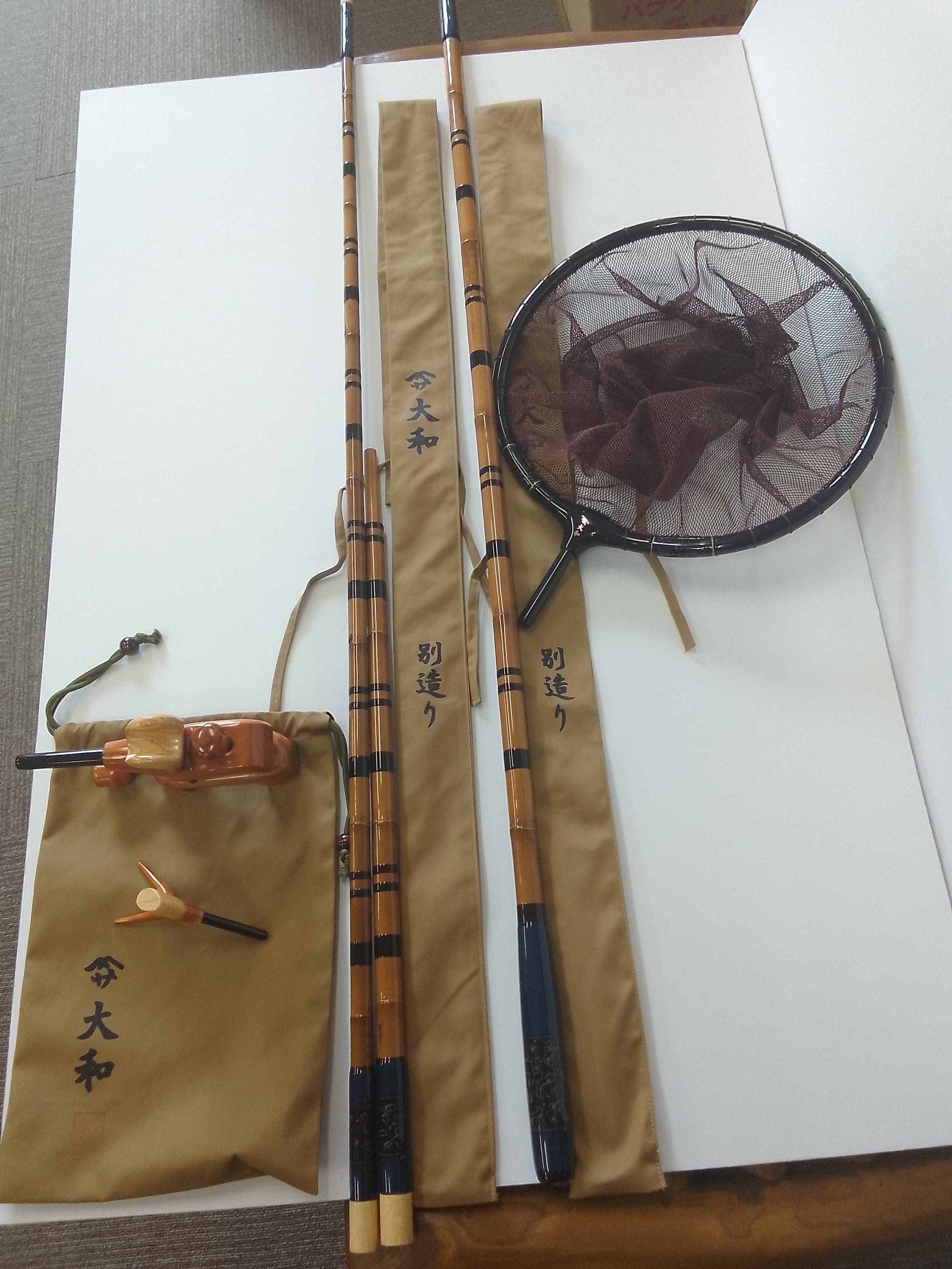 竹宗 大砲万力（小）スネークウッド | たての釣り具｜ヘラブナ釣り具