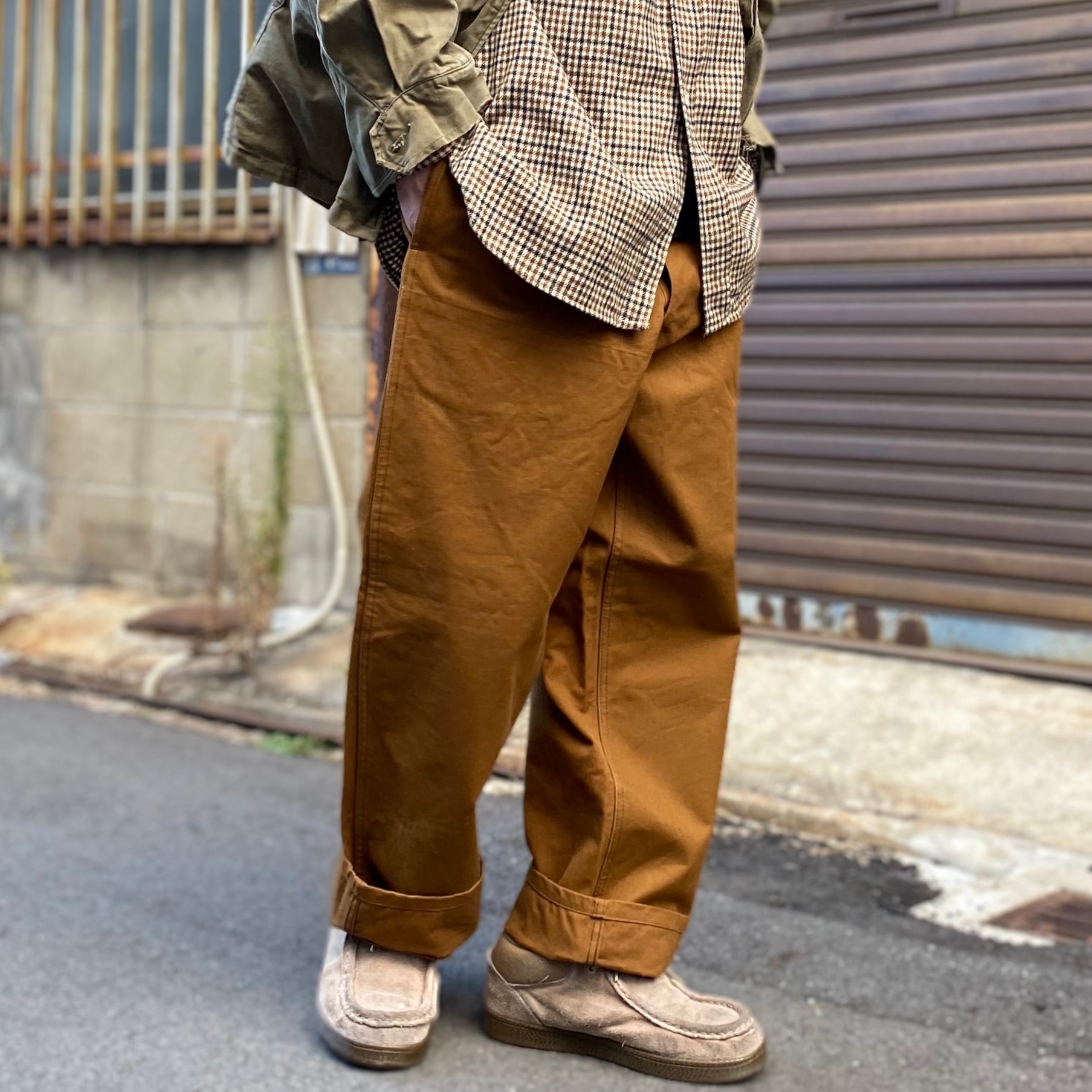 40s 40年代 50s 50年代 ユーロ ワーク ストライプ │ヴィテージ古着屋  