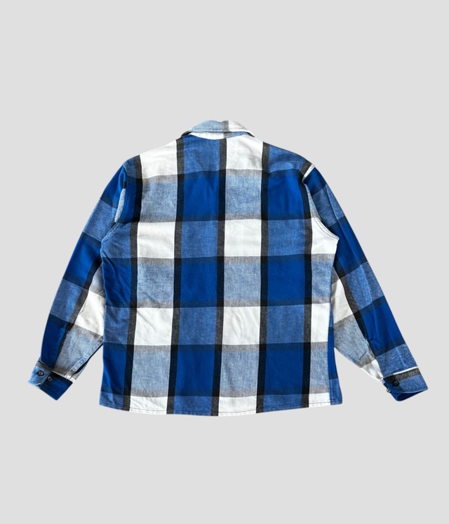 -ST. JOHN'S BAY- Vintage 80s L Flannel Check Shirt