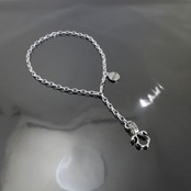 CHAIN ANKLET #2 [TINY RHYTHMIC HORSESHOE] / タイニーリズミックホースシュー#2チェーンアンクレット
