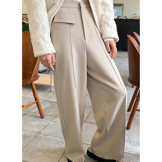 suit wide pants N10556