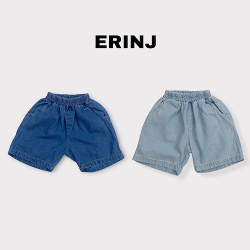 ERINJ［取寄］denim half pants 26summer