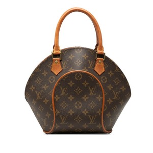ルイ ヴィトン モノグラム エリプスPM ハンドバッグ M51127 ブラウン PVC レザー レディース LOUIS VUITTON 【中古】