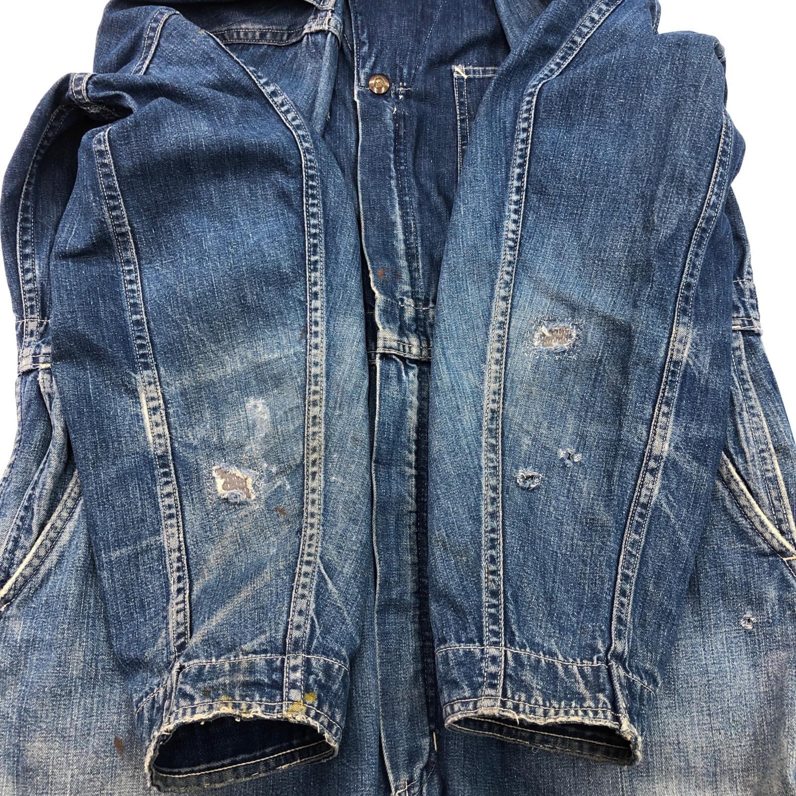 BEN DAVIS オールインワン　50〜60年代　38 BEN DAVIS ベンデイビス 50- 60年代 デニム つなぎ ワーク