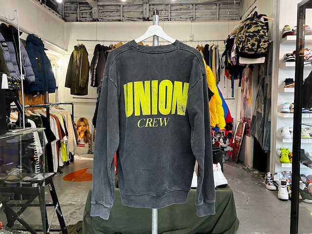 UNION STAFF CREWNECK SWEAT GREY MEDIUM 34320