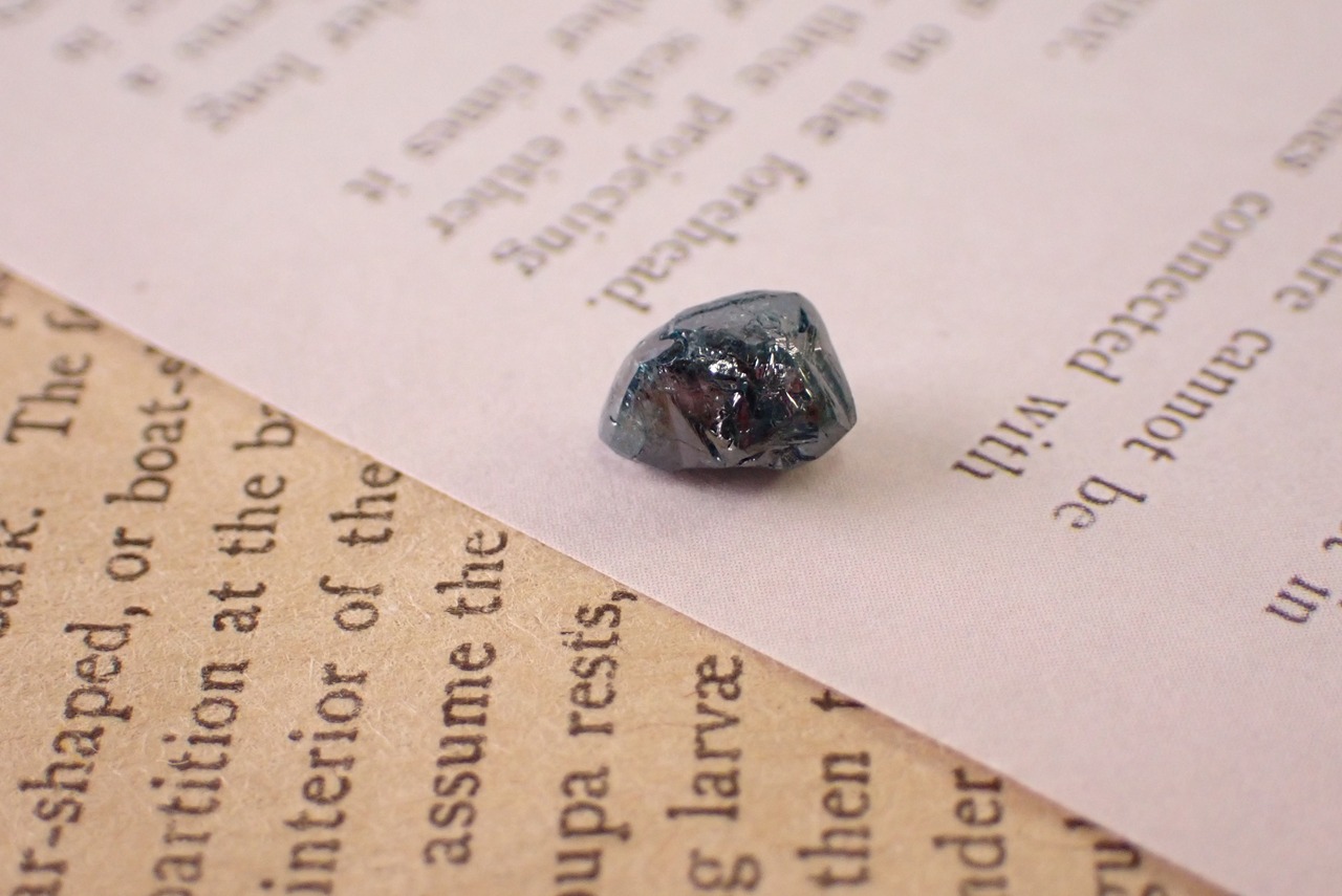 ブルーダイヤモンド原石　1.38ct　[C10‐147]