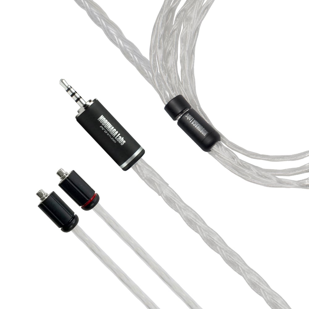 《SALE》【特選アウトレット】雷切改-S(らいきりかいえす)NOBUNAGA Labs PREMIUM :: 2.5mm4極バランス対応 MMCXリケーブル