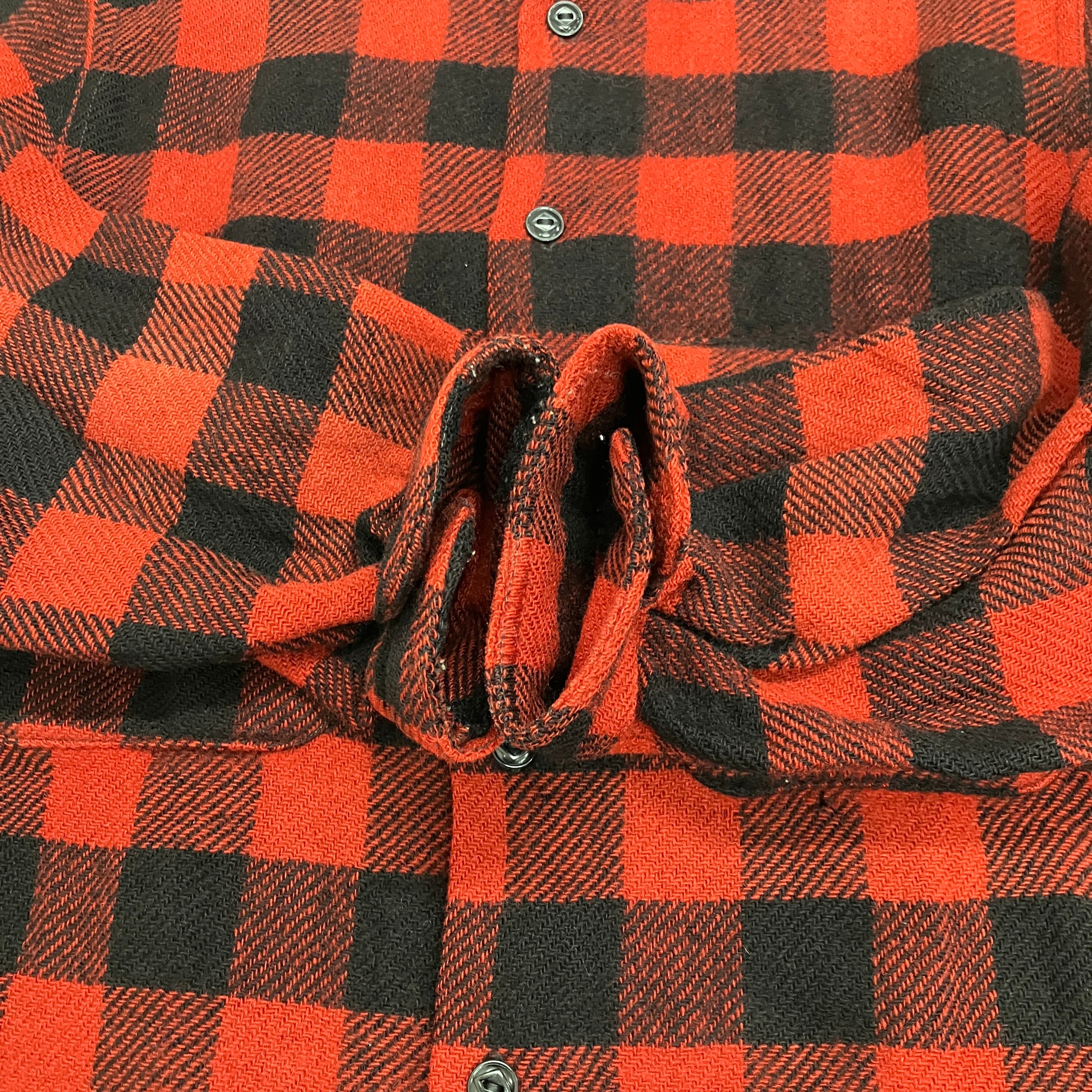 ⓀⓀ1950's ENSENADA WOOL SHIRT RED | safarionline