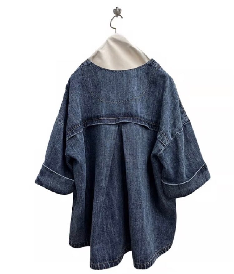 ayane】 26/1月展 麻混デニムジャケット 826501 | Posie dress