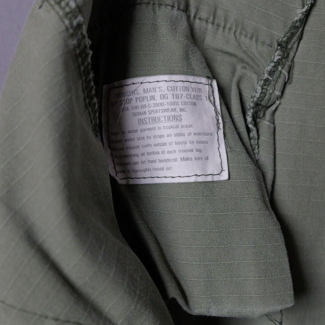[US ARMY]  jungle fatigue pants