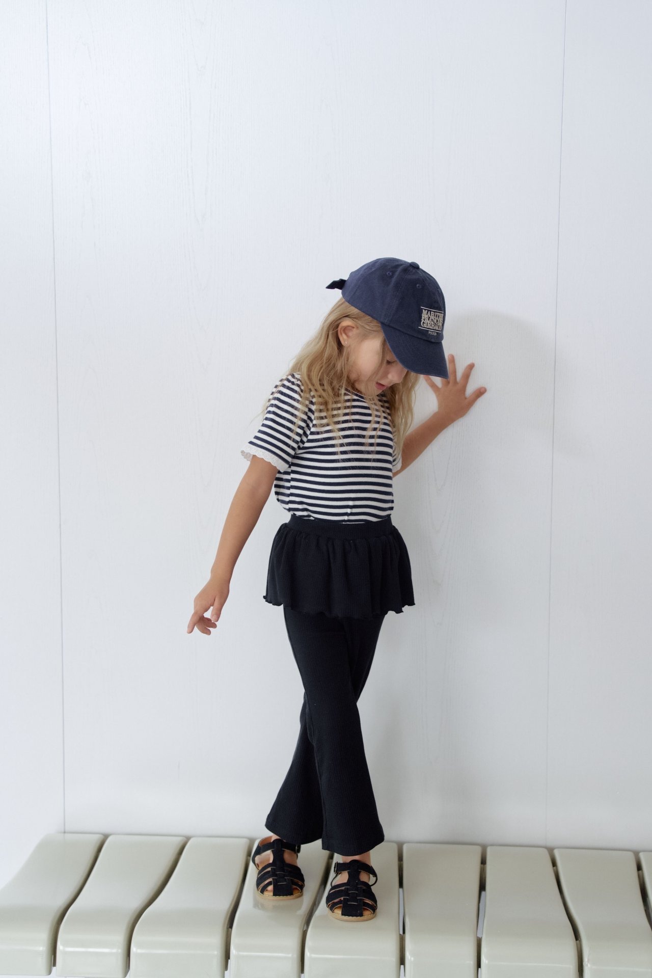 [MOMOANN] Haim Rib T-shirt / [모모앤] 하임 골지티