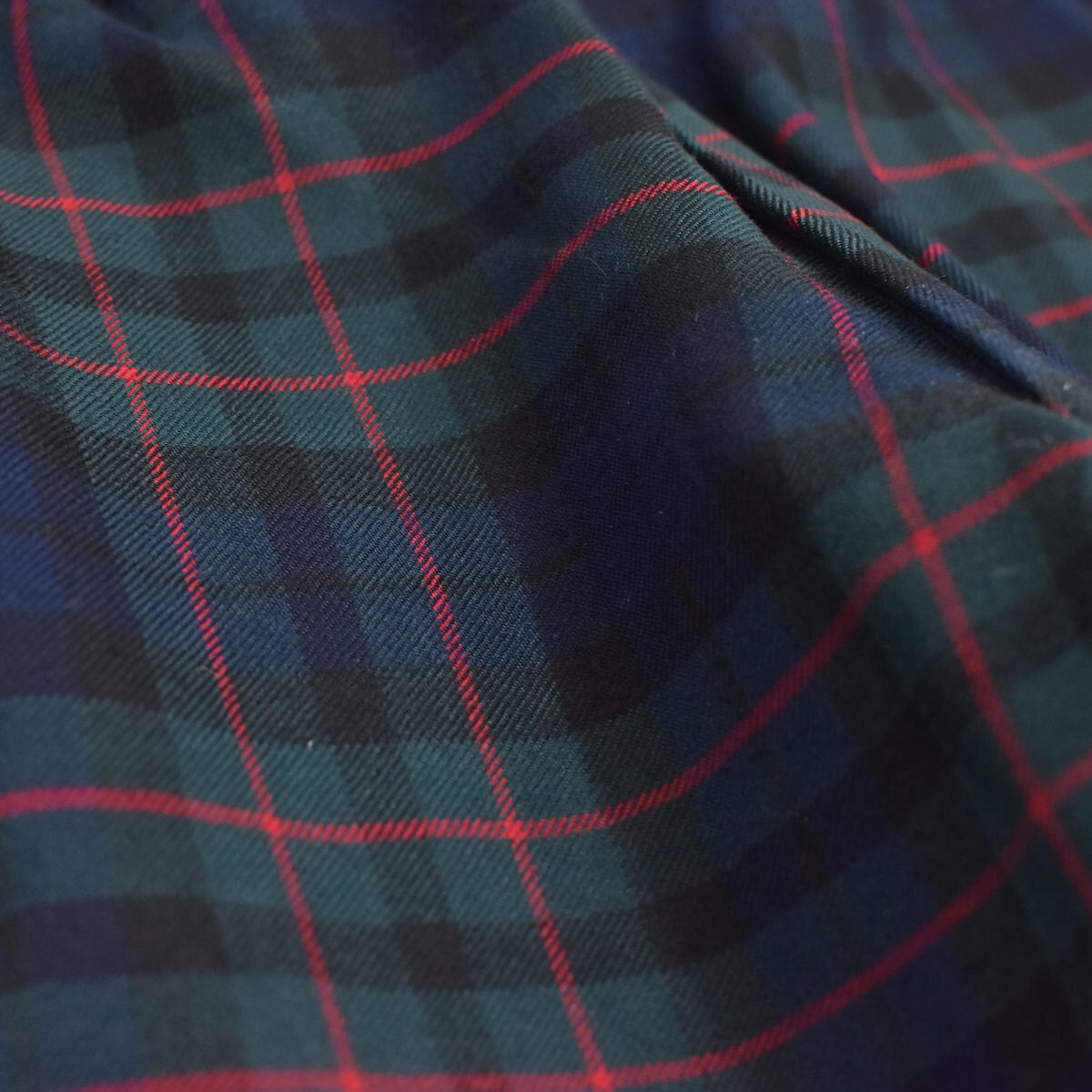 80s～ Sanglobal タータンチェック 2タック ウール スラックス