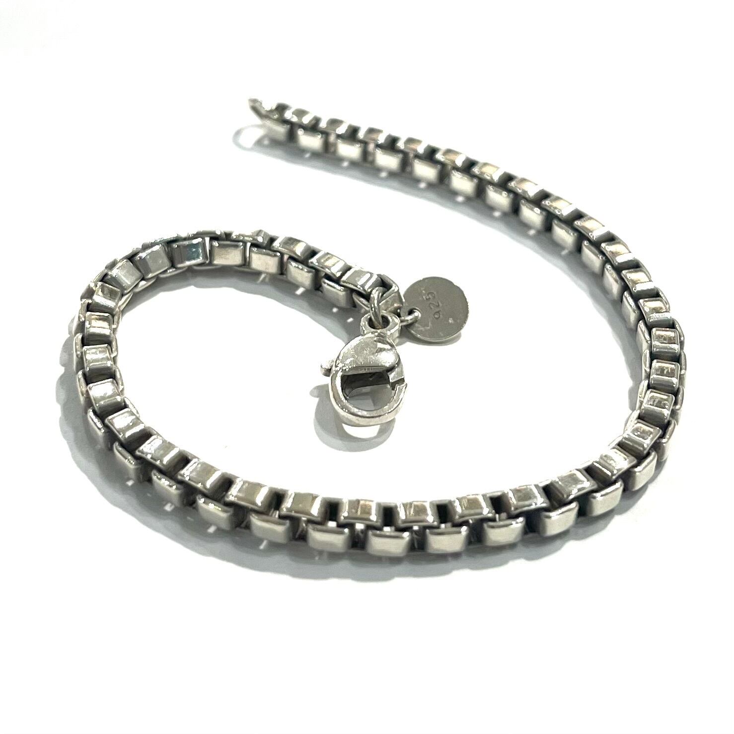 名品【TIFFANY&CO. 】ティファニー名作ベネチアンチェーン