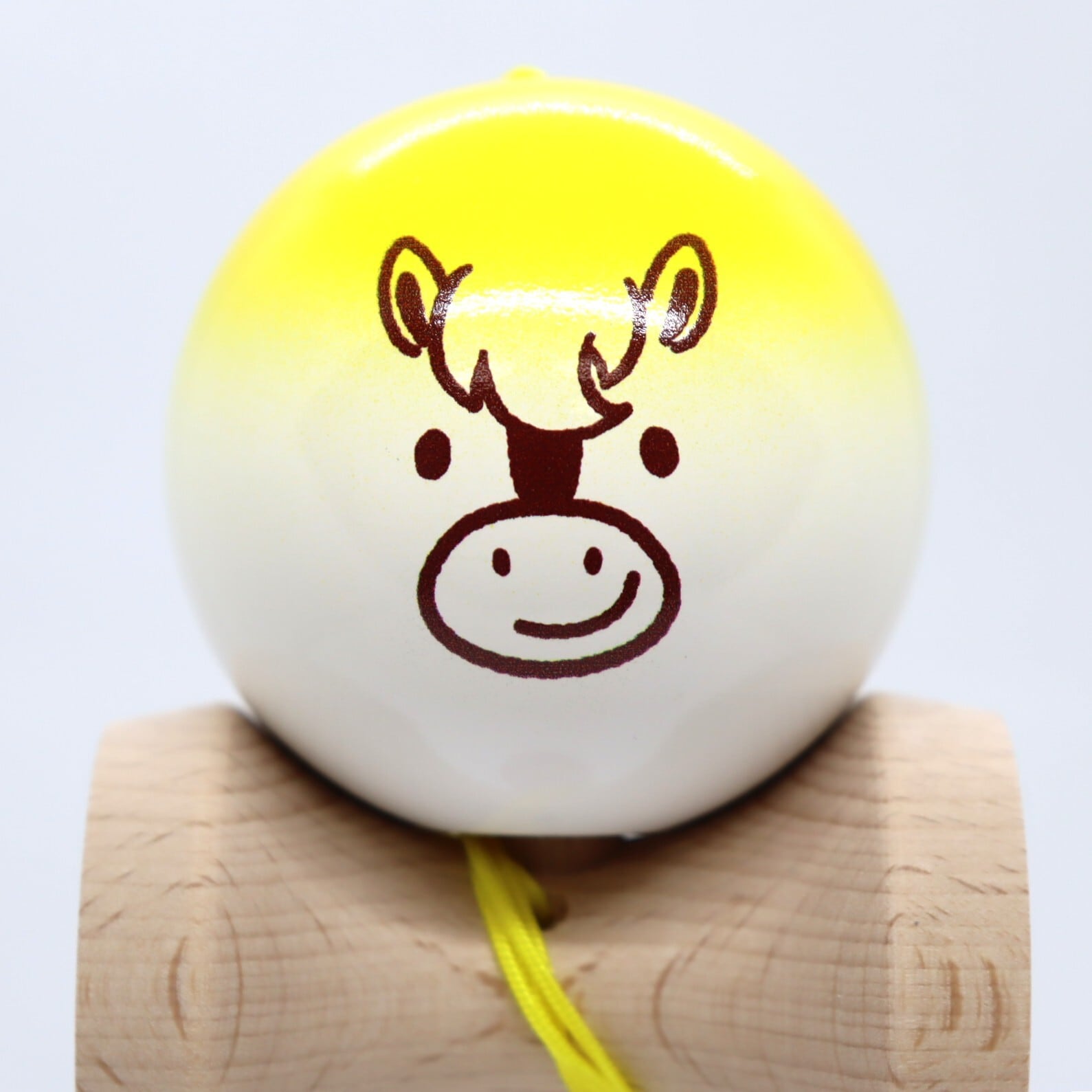 入荷】5連けん玉☆5連大皿 カラー玉☆秋元けん玉研究所×大空☆山形工房